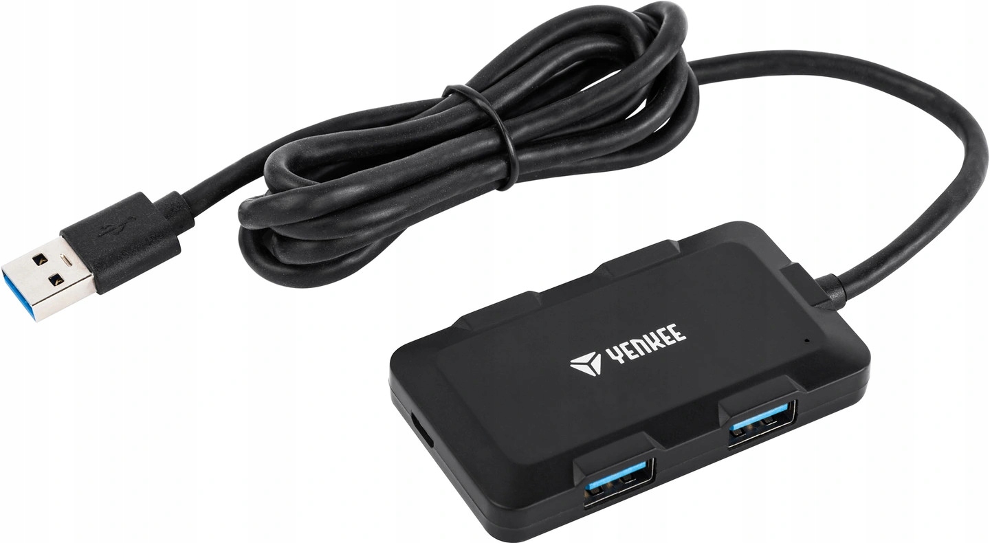 Yenkee YHB 4341BK 4-portový USB hub