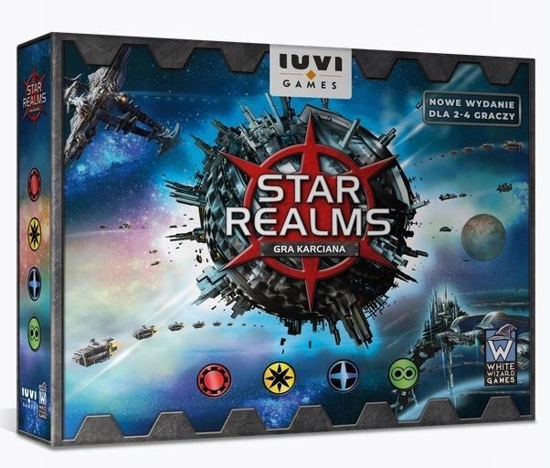 Kartová hra Star Realms – nová poľská edícia IUVI Games, 144 kariet