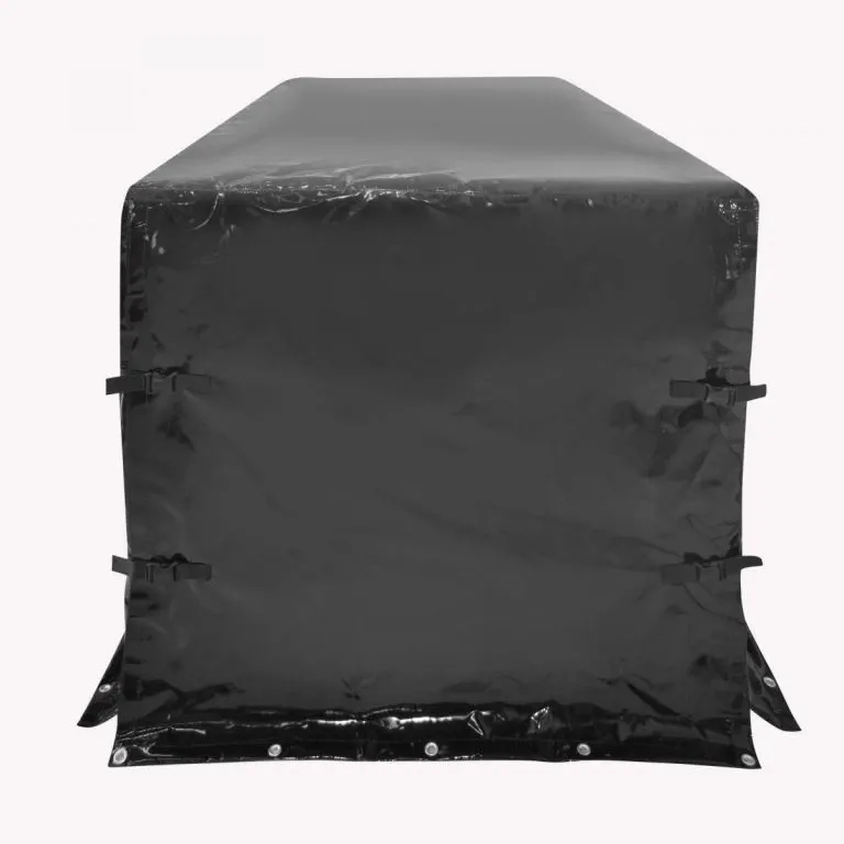 Ochranná prepravná plachta JAGO 210x114x110 cm, 700 g/m², posilnená s očkami a popruhmi