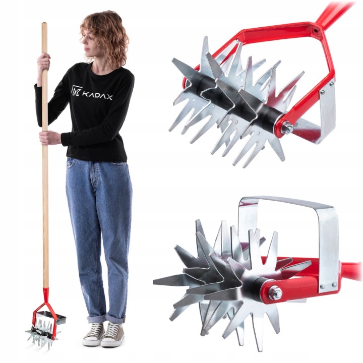 Ručný rotačný kultivátor KADAX K1414 162 cm | Kyprič pôdy s podrezávačom