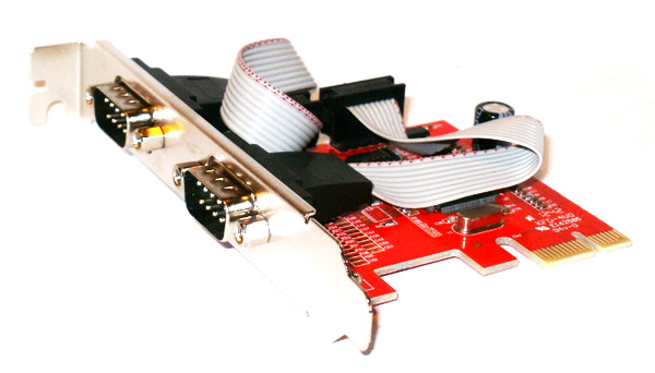 Radič UNITEK PCI-E - 2x RS232, Y-7504