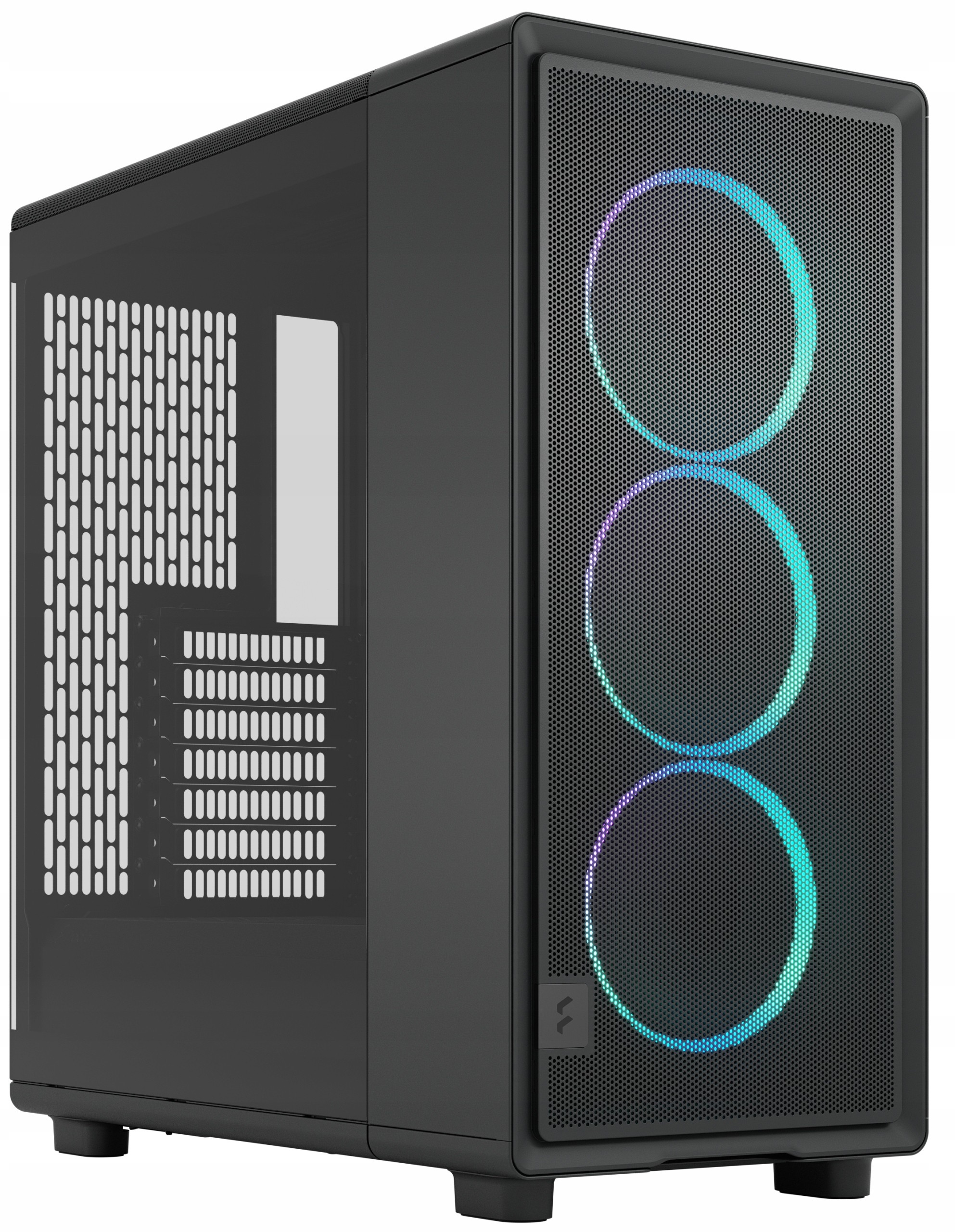 Skrinka Fractal Design FDE Epoch Black Midi Tower, čierna