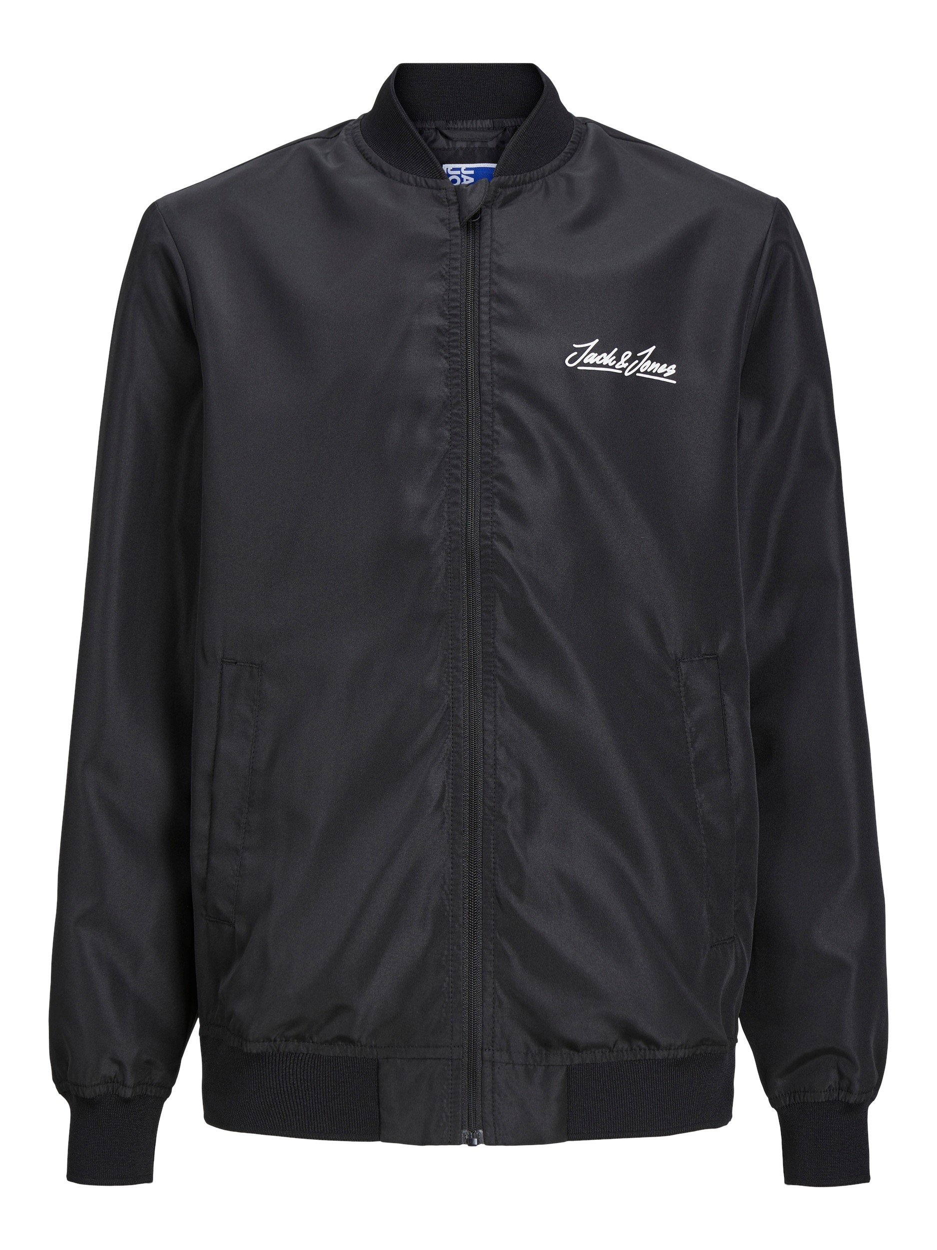 Bunda Jack & Jones JJOLIVER BOMBER JNR, 152. rok výroby, čierna