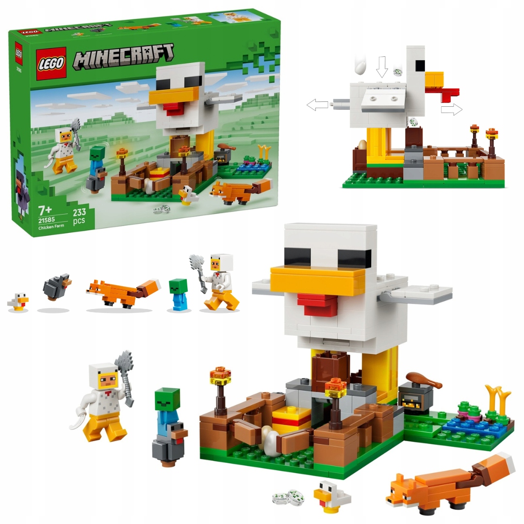 LEGO Minecraft 21585 Sliepková farma