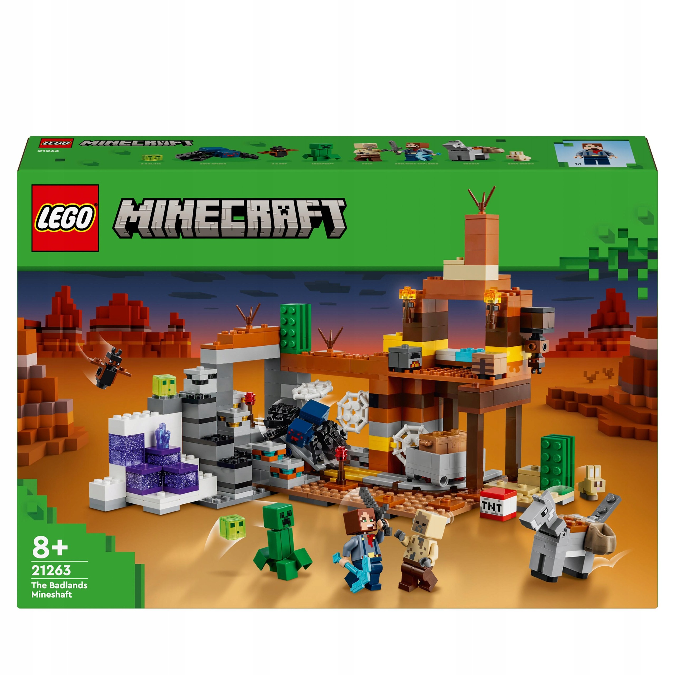 LEGO MINECRAFT Baňa Badlands 21263