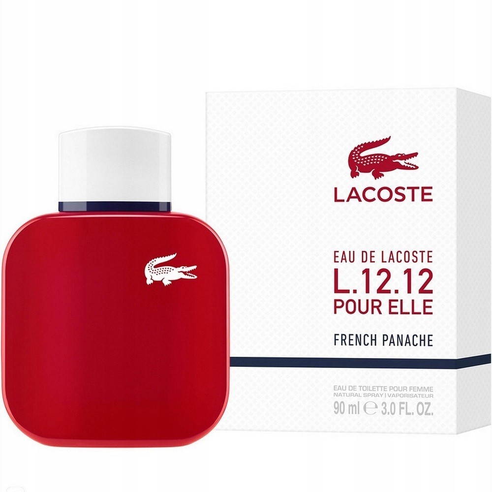 Lacoste L.12.12 Pour Elle French Panache, 90 ml, toaletná voda pre ženy, Tester