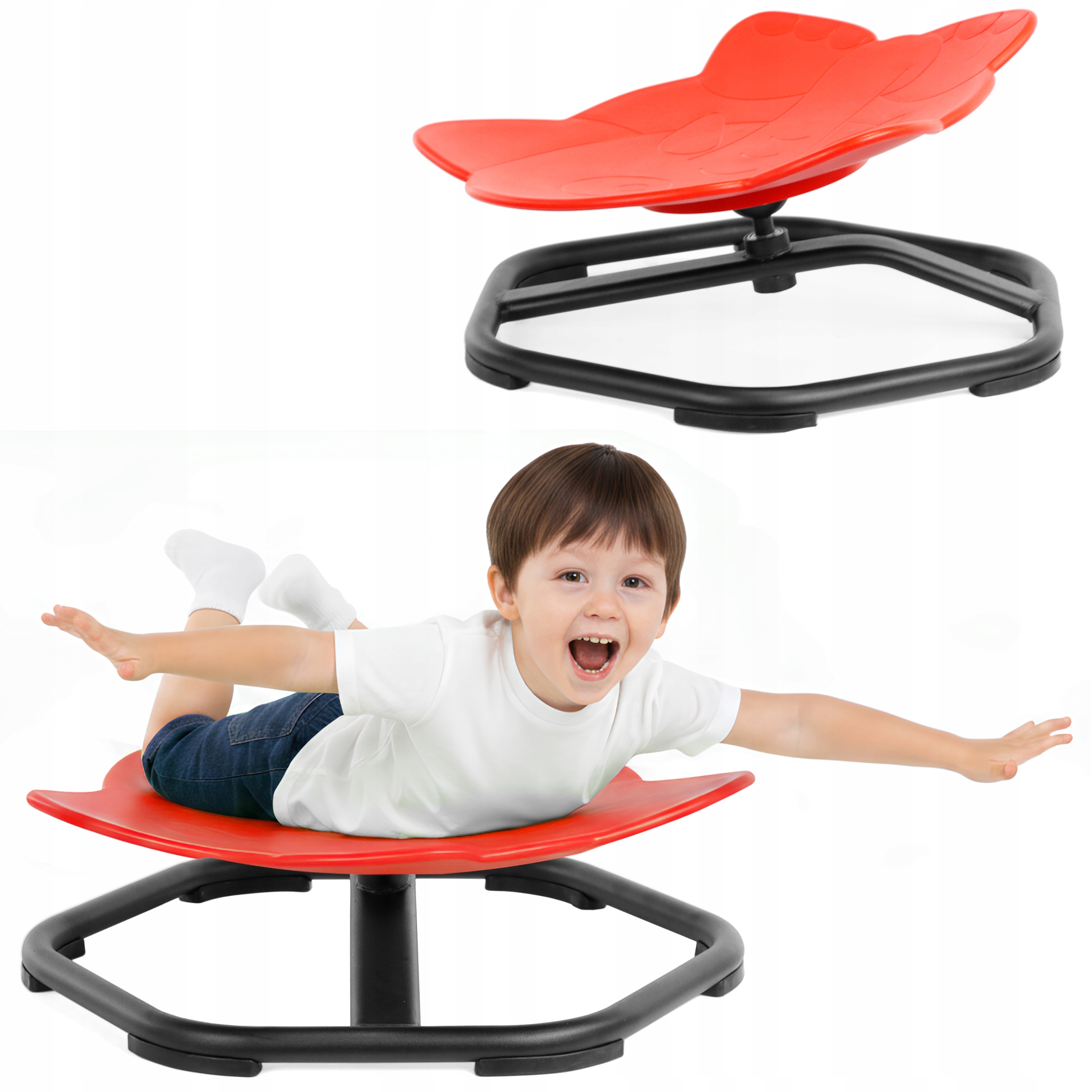 MINI KOLOTOČ PRE DETI OTOČNÝ SENZORICKÝ TRÉNING KOORDINÁCIE SEDADLA