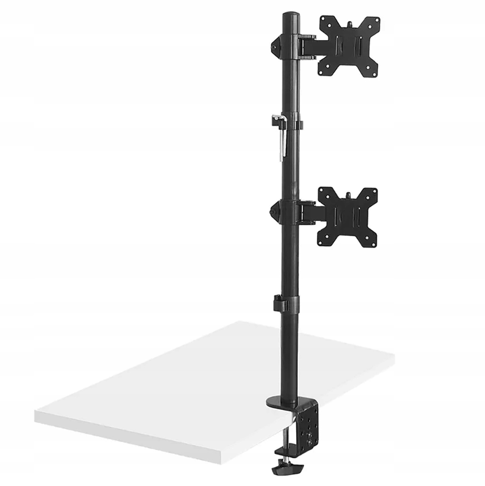 Maclean MC-966 stolový držiak pre dva monitory 13-27'' 9 kg