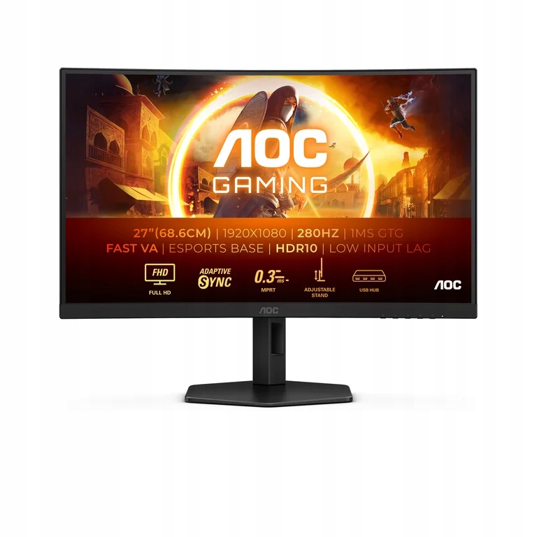 AOC C27G4ZXU LED monitor 27" 1920 x 1080 px VA