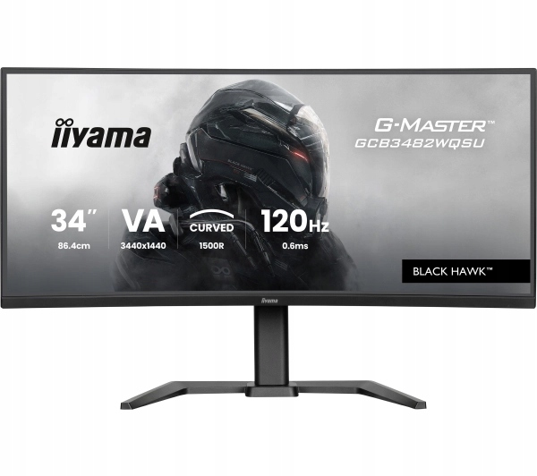 iiyama GCB3482WQSU-B1 LED monitor 34" 3440 x 1440 px VA