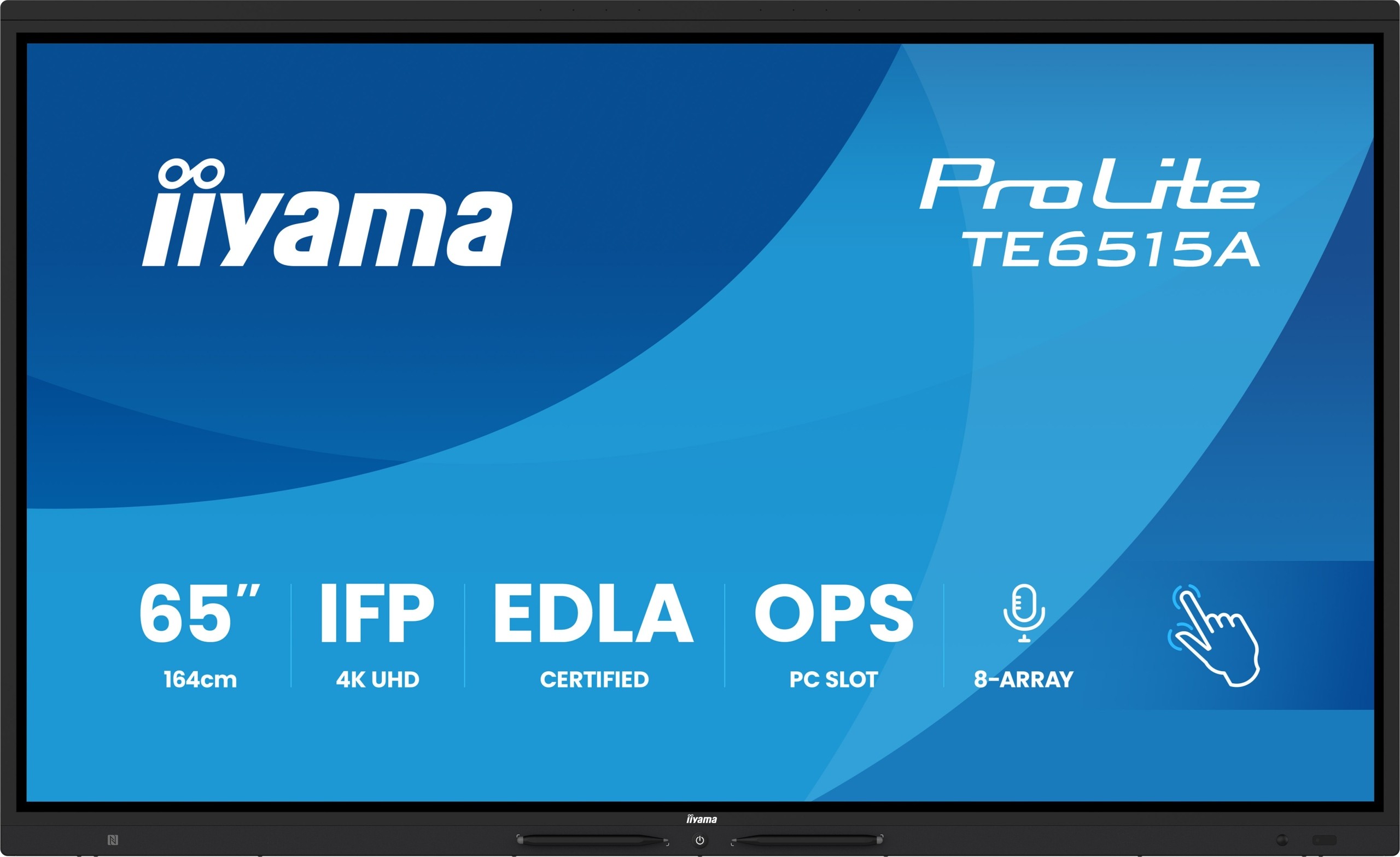 Iiyama ProLite TE6515A-B1AG LED monitor 65" 3840 x 2160 px IPS / PLS