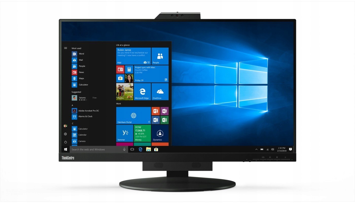 Lenovo ThinkCentre Tiny-In-One LED monitor 27" 2560 x 1440 px IPS / PLS