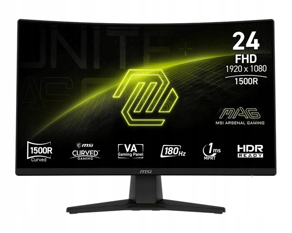 MSI MAG 242C LED monitor 23,6" 1920 x 1080 px VA