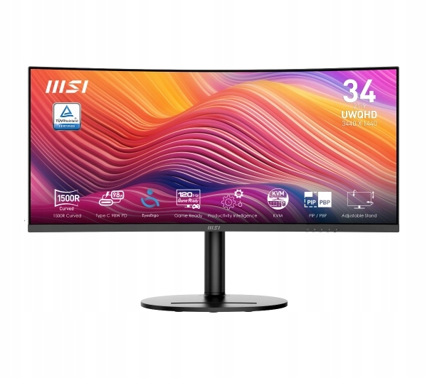 MSI MODERN MD342CQP LED monitor 34" 3440 x 1440 px VA