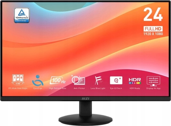 MSI MP242L LED monitor 23,8" 1920 x 1080 px IPS / PLS