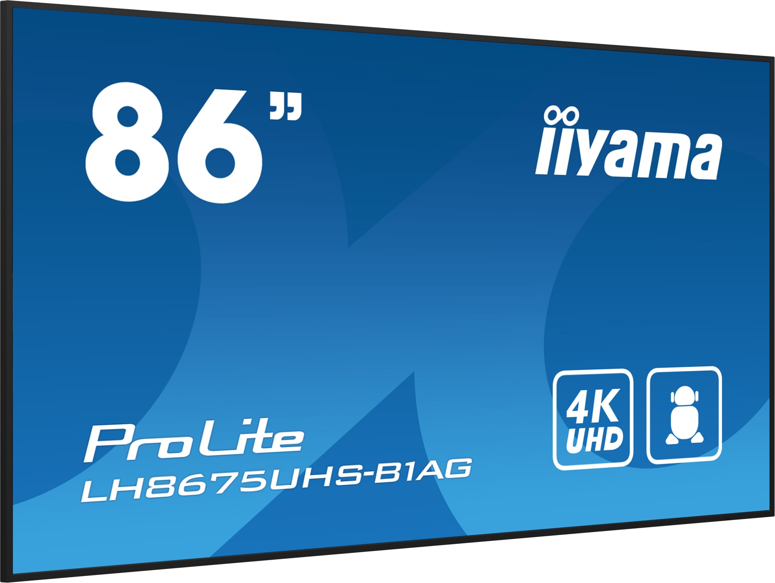 iiyama LH8675UHS-B1AG LED monitor 86" 3840 x 2160 px IPS / PLS