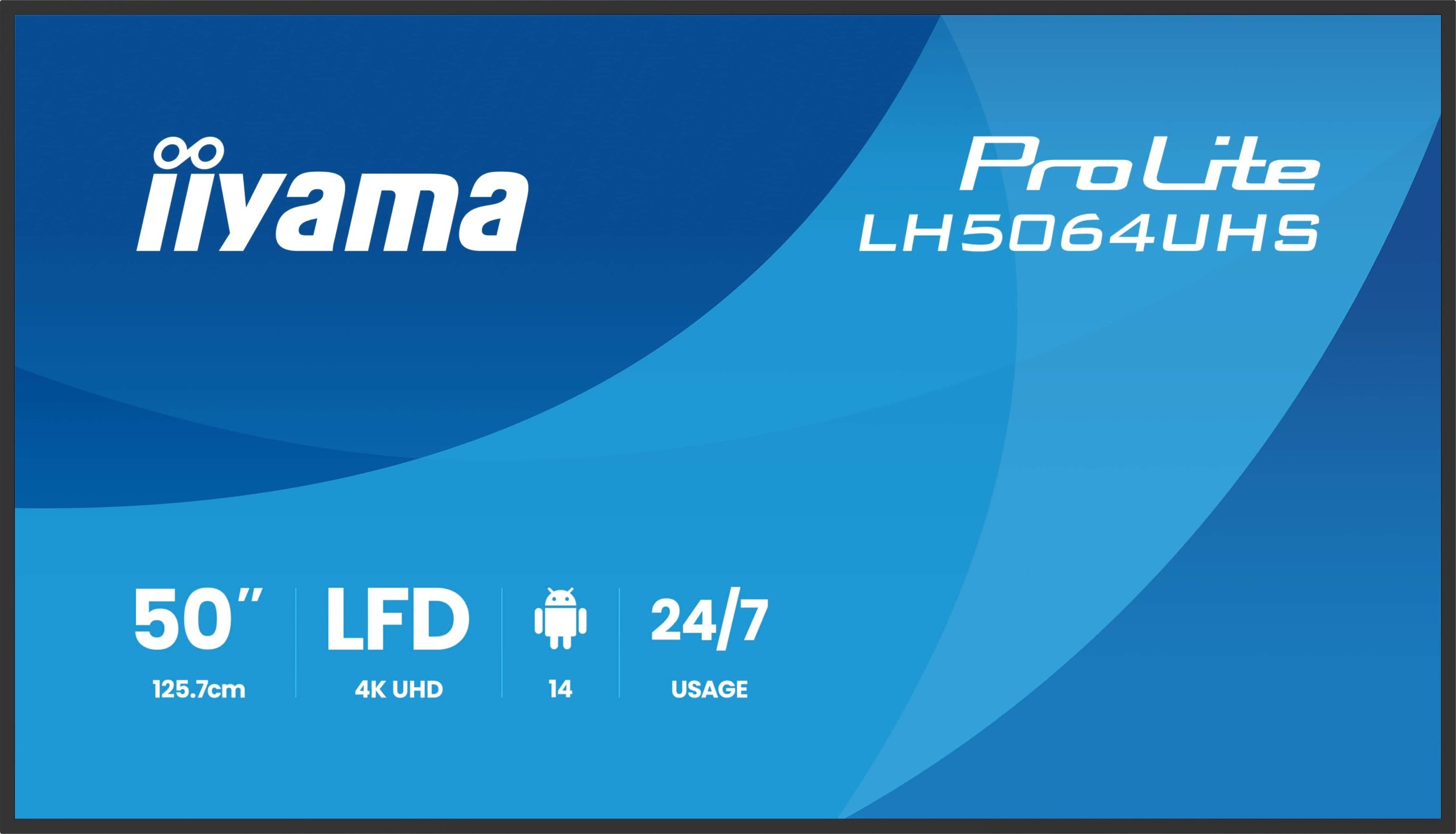 iiyama ProLite LH5064UHS-B1AG LED monitor 50" 3840 x 2160 px IPS / PLS
