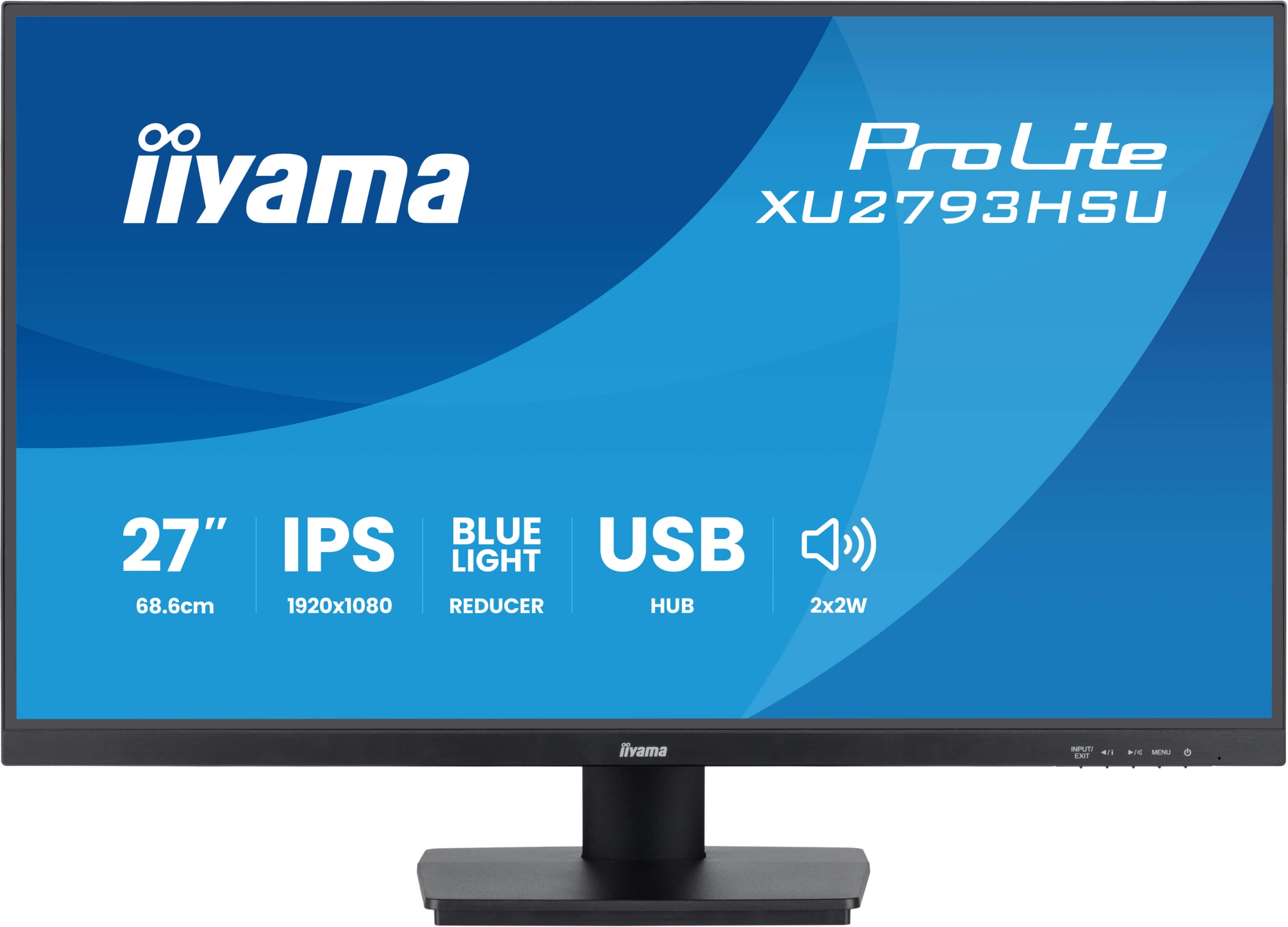iiyama XU2793HSU-B7 LED monitor 27" 1920 x 1080 px IPS / PLS