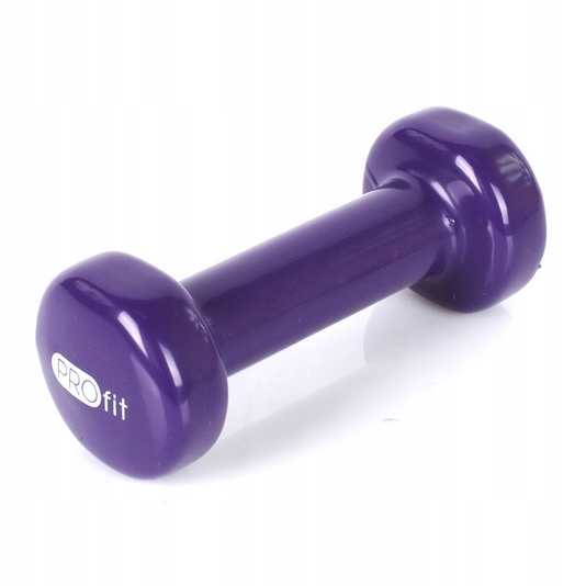 Vinyl Dumbbell Profit 0,75 kg, fialová DK 4102