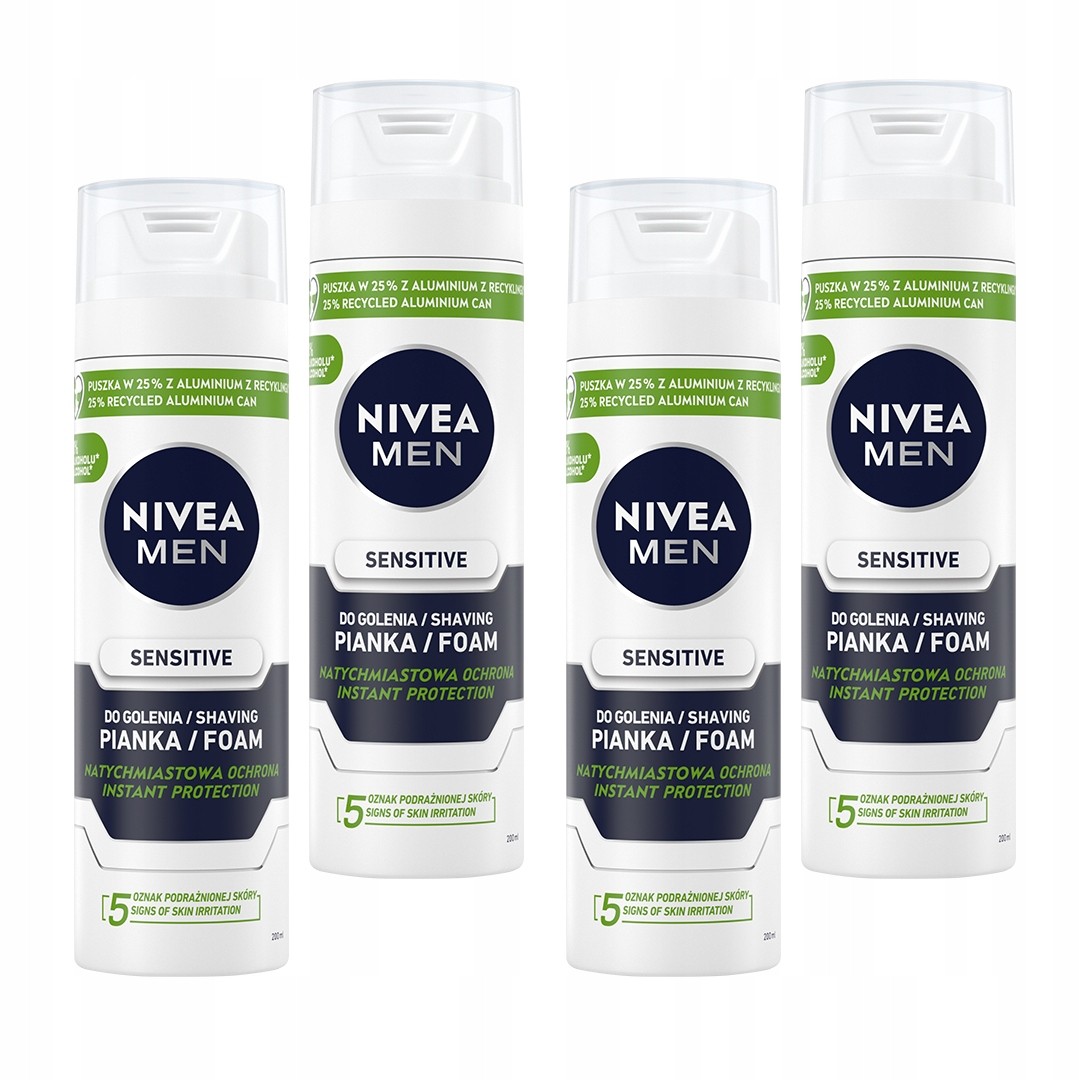 NIVEA MEN Sensitive pena na holenie 200 ml