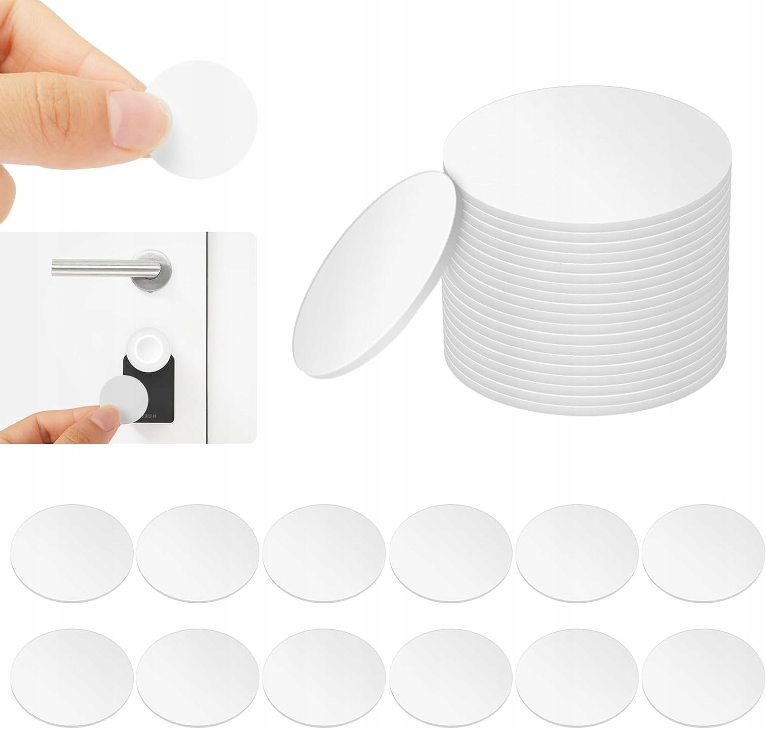 NFC TAGY OKRUHLE KARTY NTAG215 KOMPATIBILNÉ S TAGMO A AMIIBO
