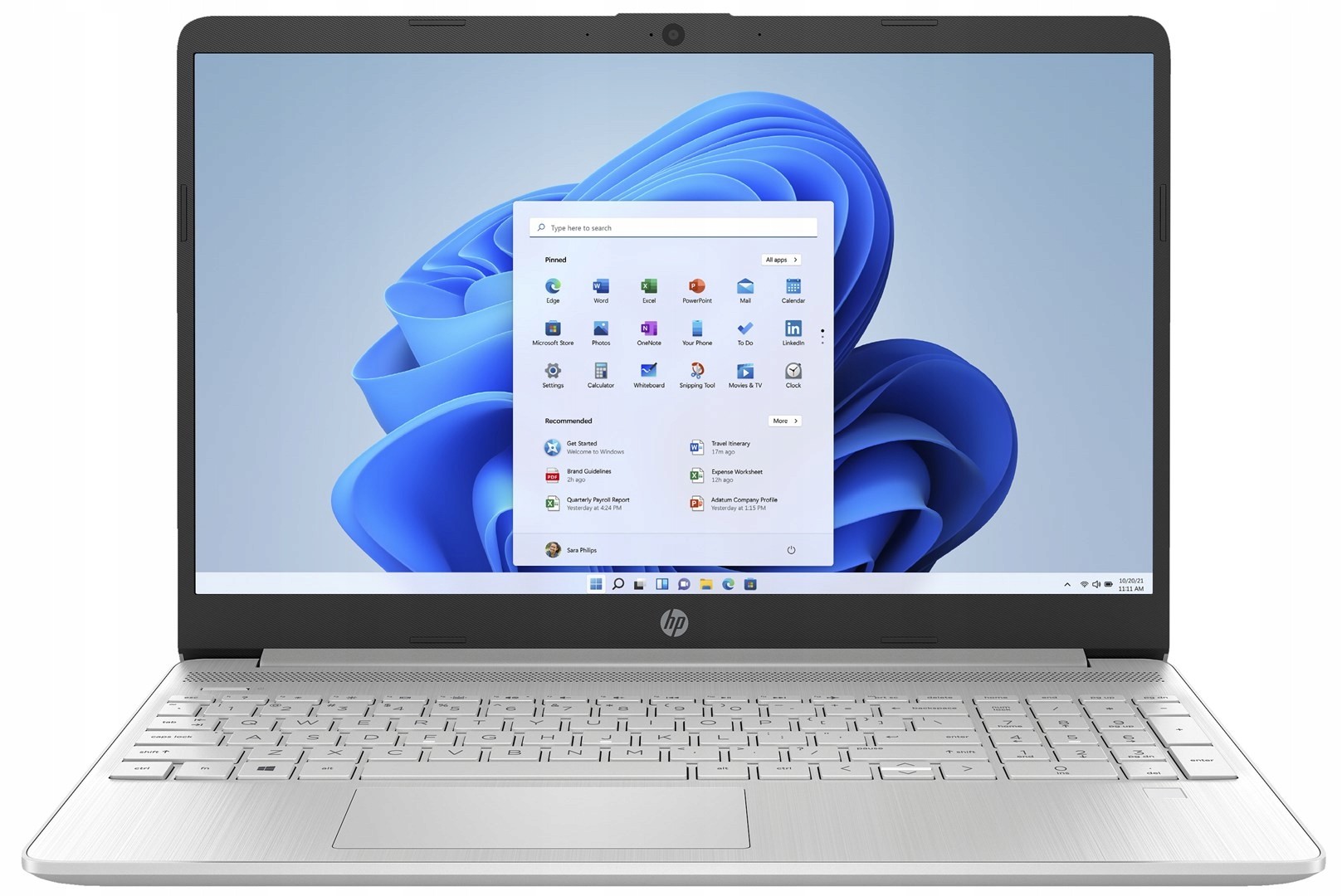 Notebook HP 15s-eq2289nw 15,6" AMD Ryzen 3 16GB/512GB strieborný