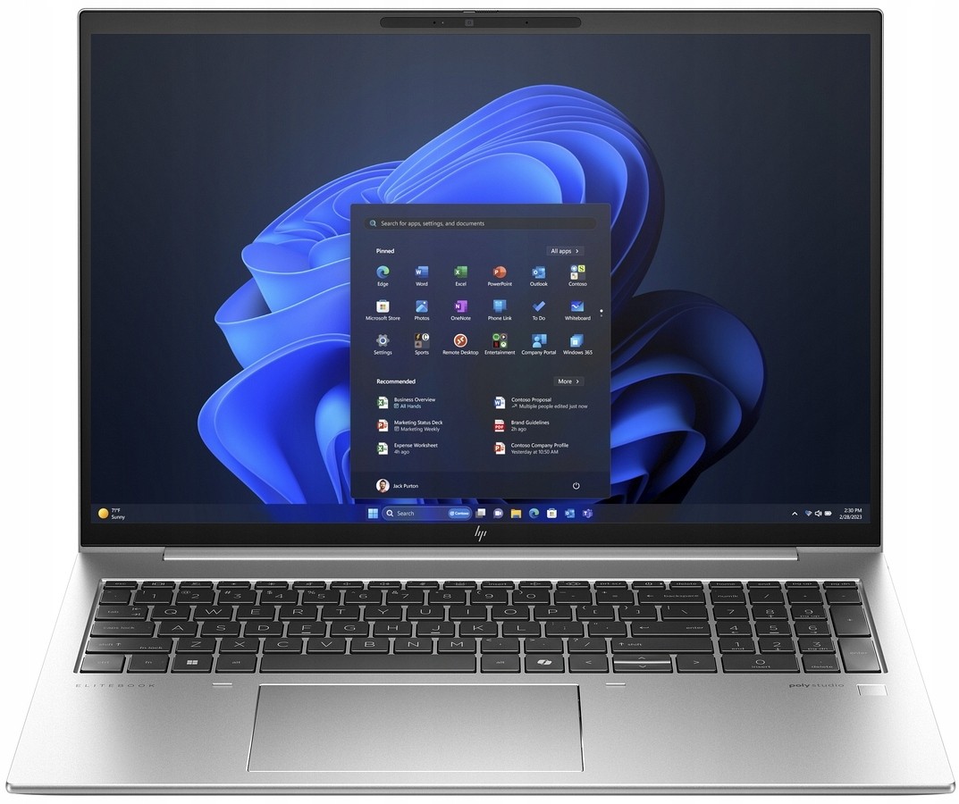 Notebook HP EliteBook 860 G11 16" Intel Core Ultra 7 16GB/512GB strieborný
