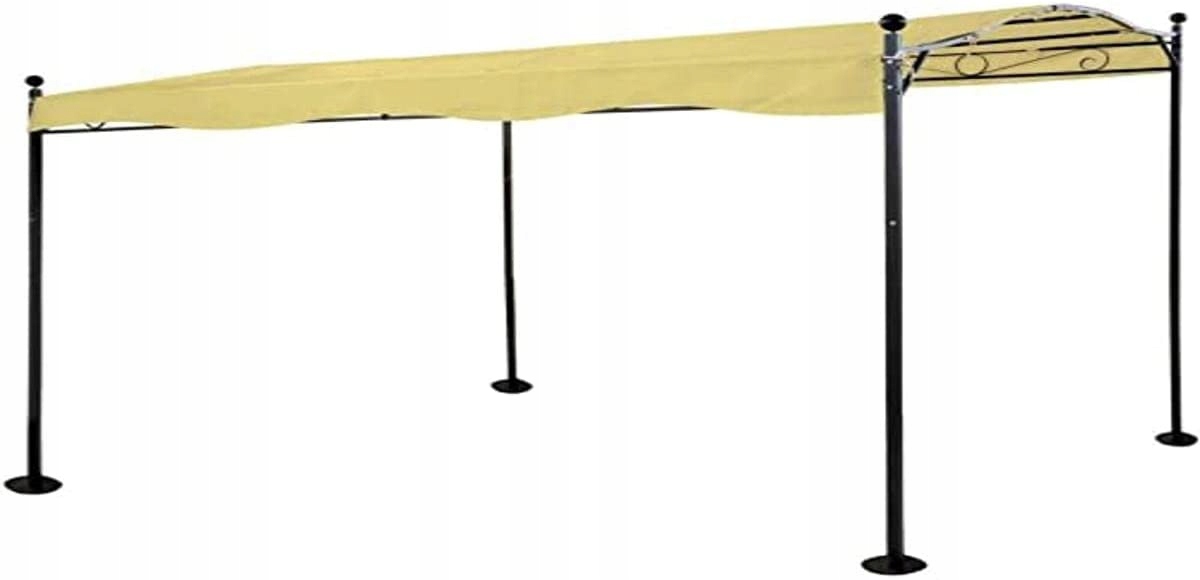 Výmenné plátno pre pergolu, Ecru, polyester 180 g/m2, 3m x 2,60m