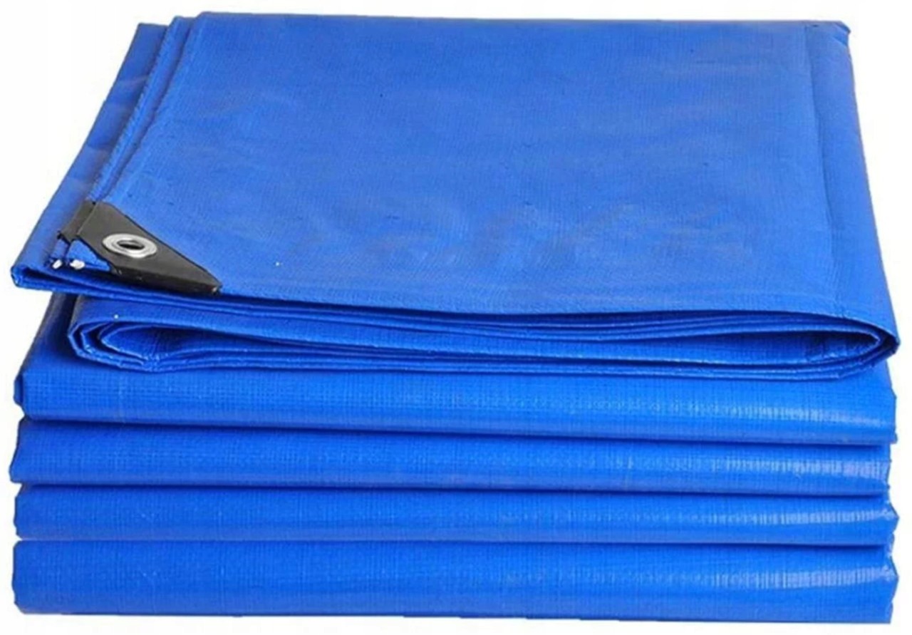 Modrá Posilnená Plachta 8x10 m, Vhodná Pre Interiér a Exteriér