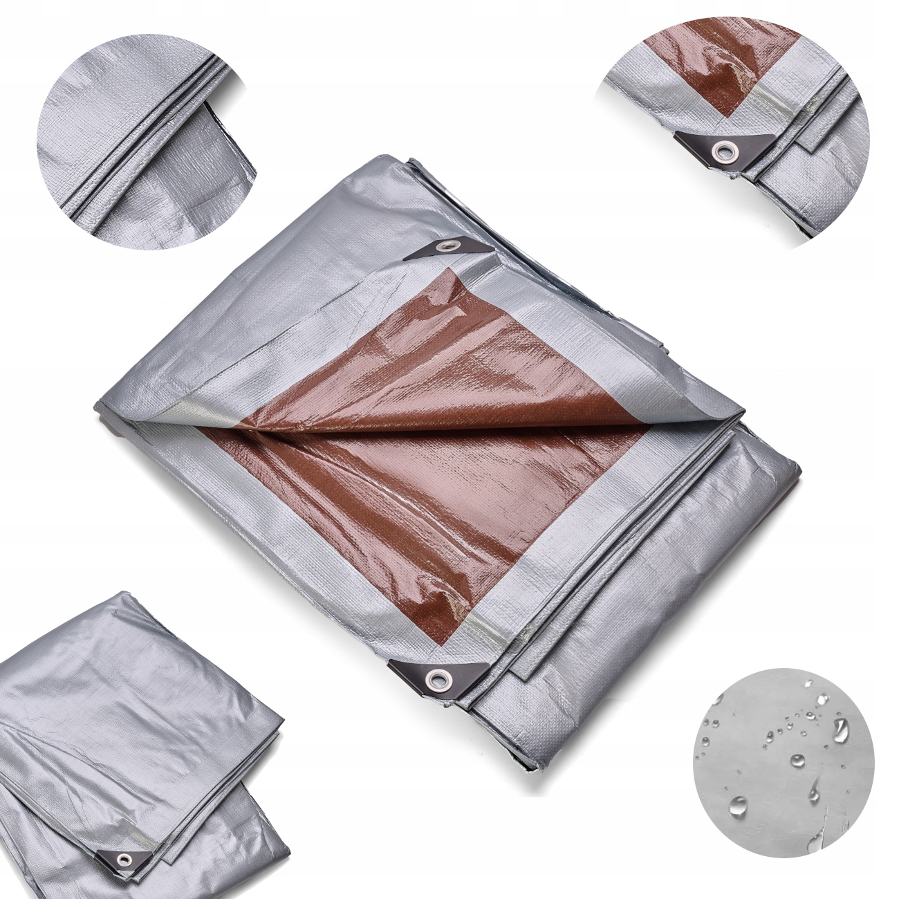 Odolná a vysoko funkčná plachta WDB PLAST® 5m x 8m, 210g/m2, UV ochrana