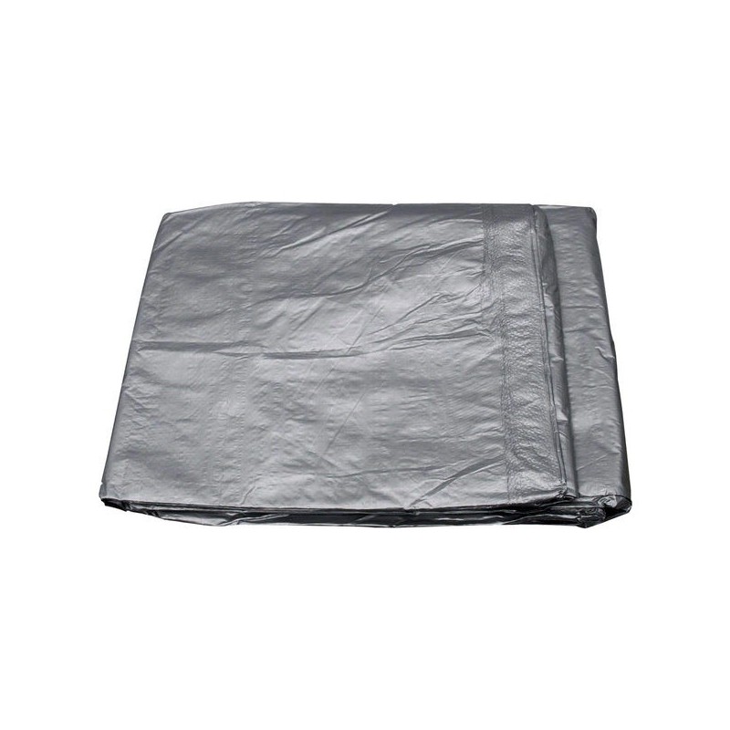 Silná strieborná plachta 6x10 s hmotnosťou 130g/m²