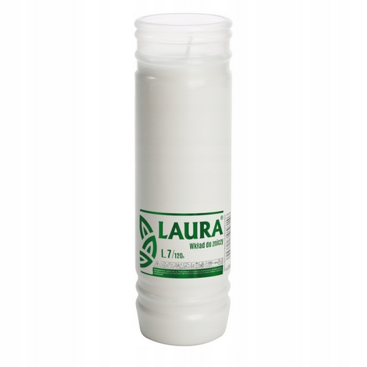 Parafínový náplň do svietnika BISPOL Laura L6 108H 1ks