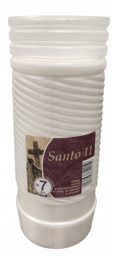 Parafínové vklady do lampášov IGNIS SANTO 11, 7 dní (168 hodín), 8 kusov