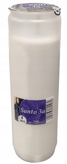 IGNIS SANTO 3a Parafínové náplne do svietnikov na ~4 dni (96h), 15 kusov