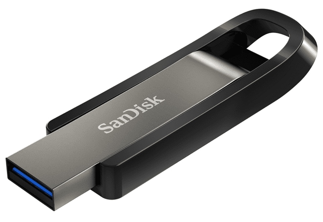 SanDisk Cruzer Extreme Go 256GB USB 3.2 čierny flash disk