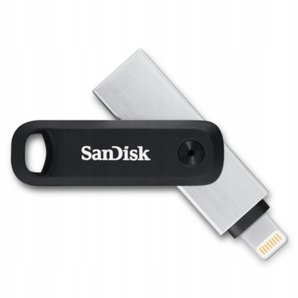 USB kľúč SanDisk iXpand Go 64 GB Lightning, strieborný
