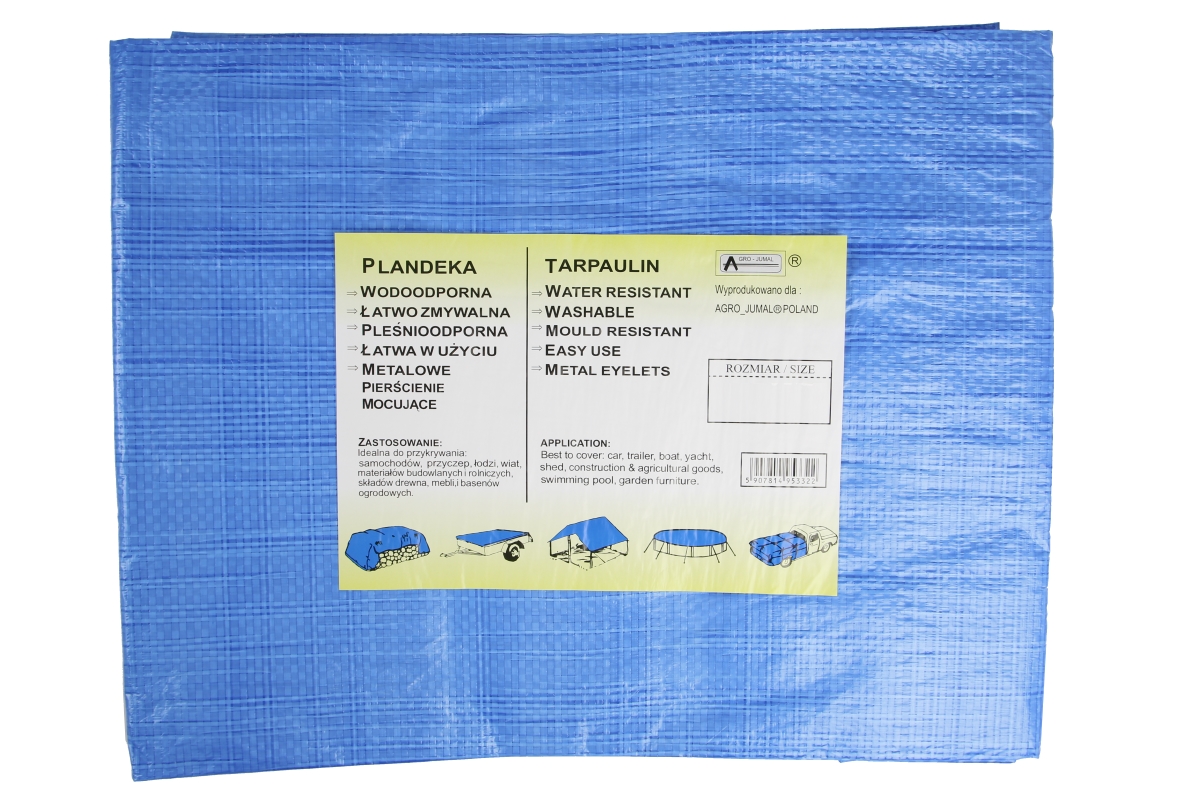 Plachta 10 x 12 m - Agro Jumal, Ľahká Ochrana Protivíľgosti