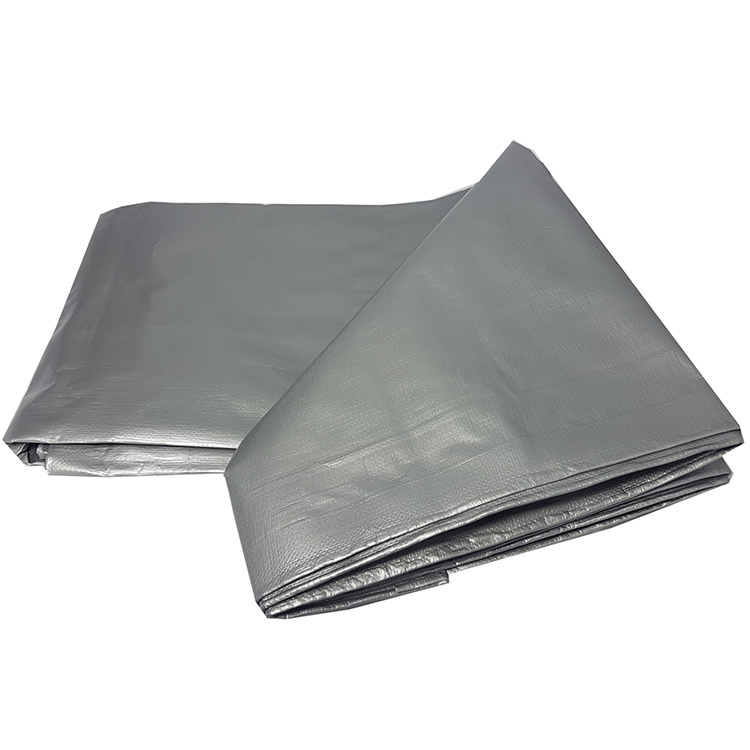 Vysokopevnostná plachta 4x5 Silver 110g/m² s UV ochranou a odolnosťou proti mrazu