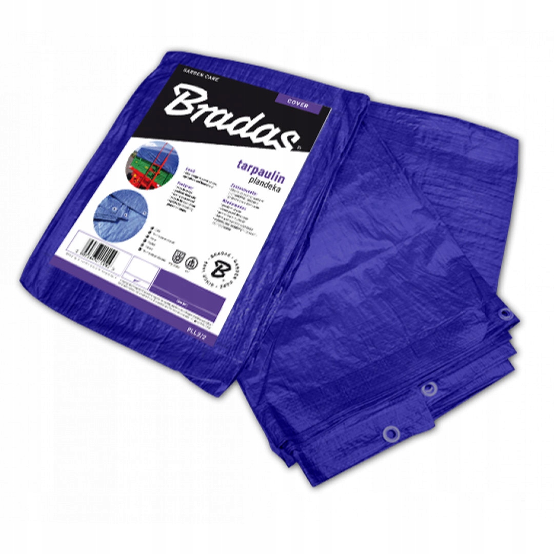 Plandeka Bradas STANDARD 5x8 m tmavomodrá - univerzálne použitie