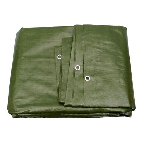 Odolná plachta 3x4 m, zelená, UV stabilizovaná, 120g/m²