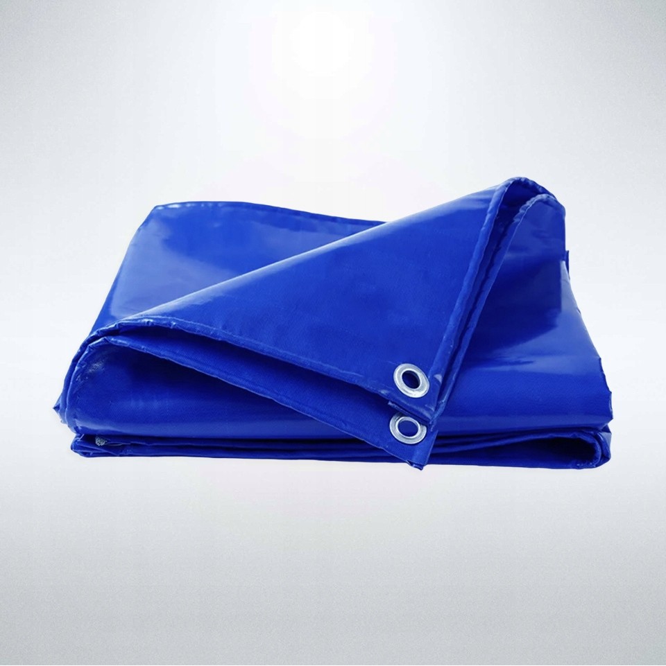 Mocná PVC plachta 500 g/m² s očkami, vodeodolná - na pokrytie a ochranu
