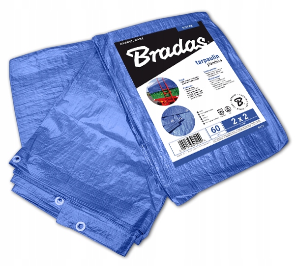 BRADAS Posilnená Plachta 4m x 8m, Ideálna na Ochranné Prekrytie