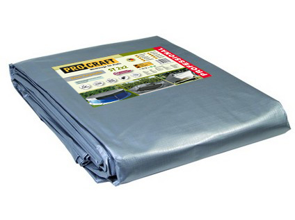 Vodeodolná plachta Procraft 3x5 m, strieborná
