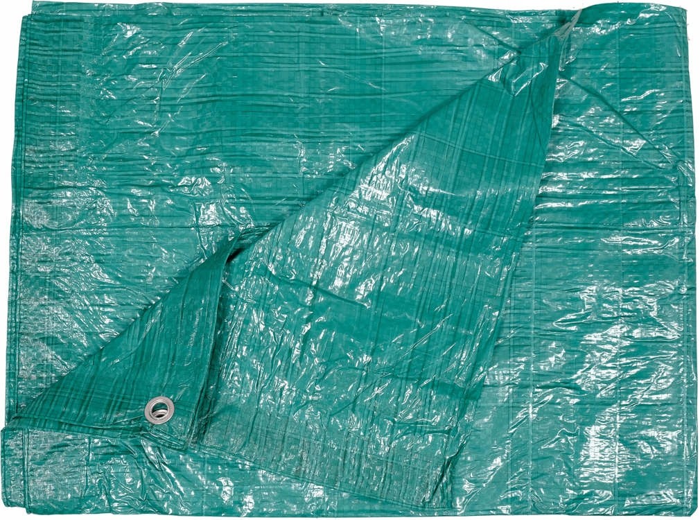 Univerzálna zelená plachta 4x5m, vodeodolná, z polypropylénu