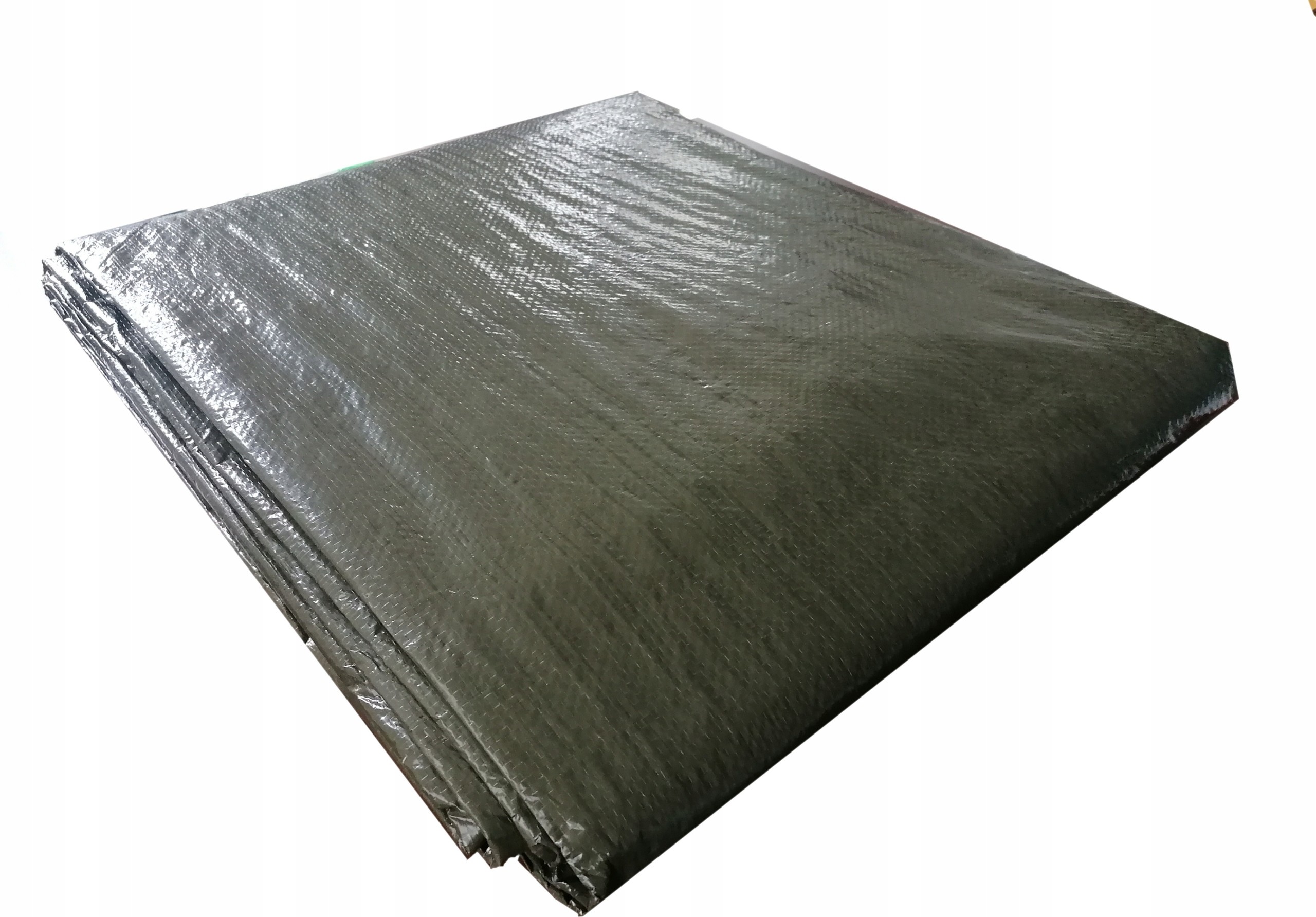 Zelená plachta 10x12m s kovovými okami pre ľahké upevnenie