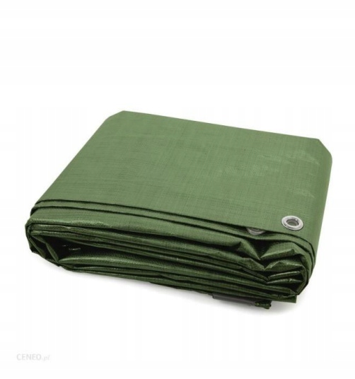 Zelená krycia plachta 4 × 4 m, 110 g/m²