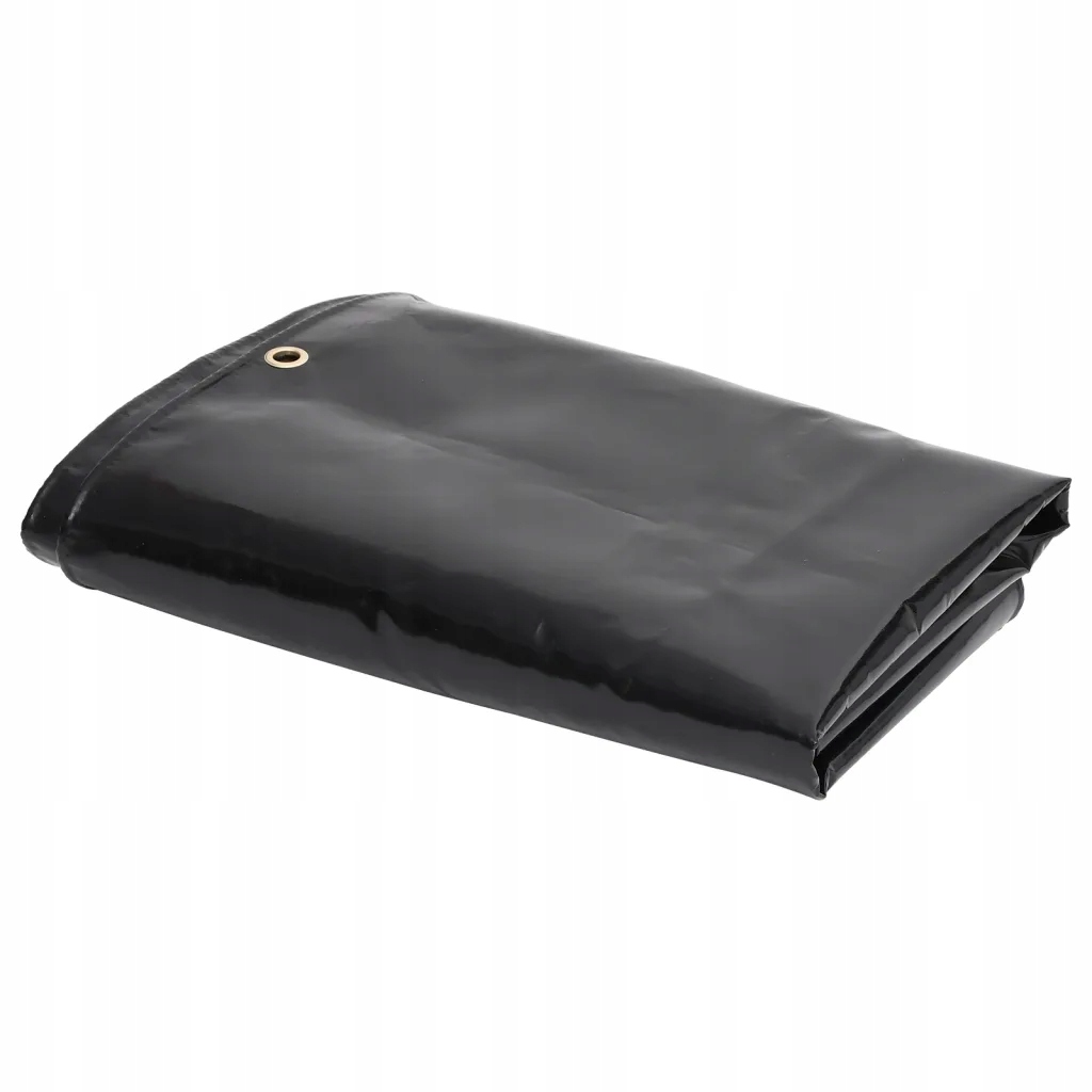 Vodoodolná plachta 650 g/m², 4 x 6 m, čierna, s PVC povrchom