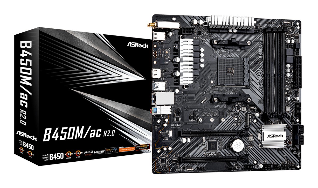 Základná doska ASRock B450M/AC R2.0