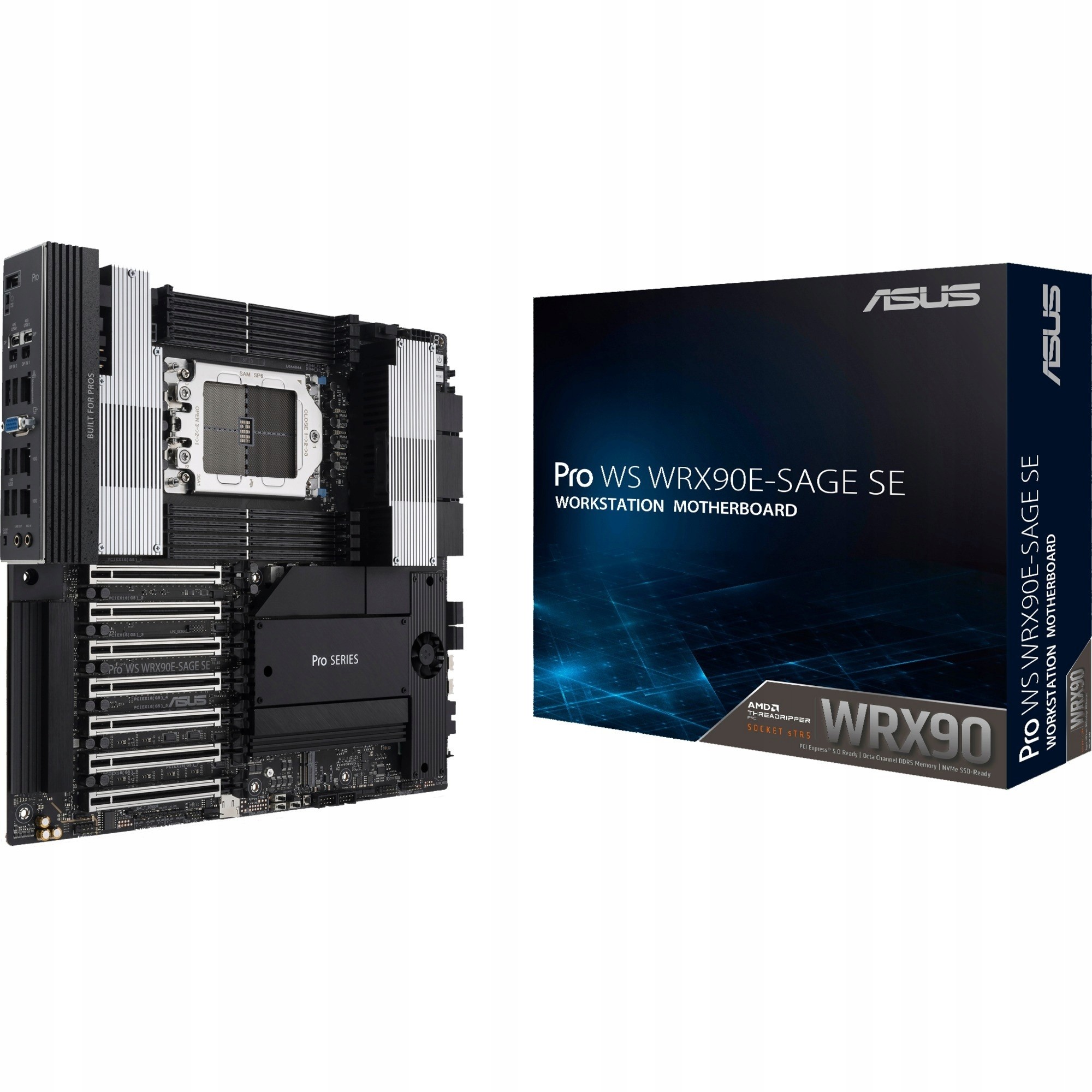 Základná doska Asus Pro WS WRX90E-SAGE SE s procesorom AMD