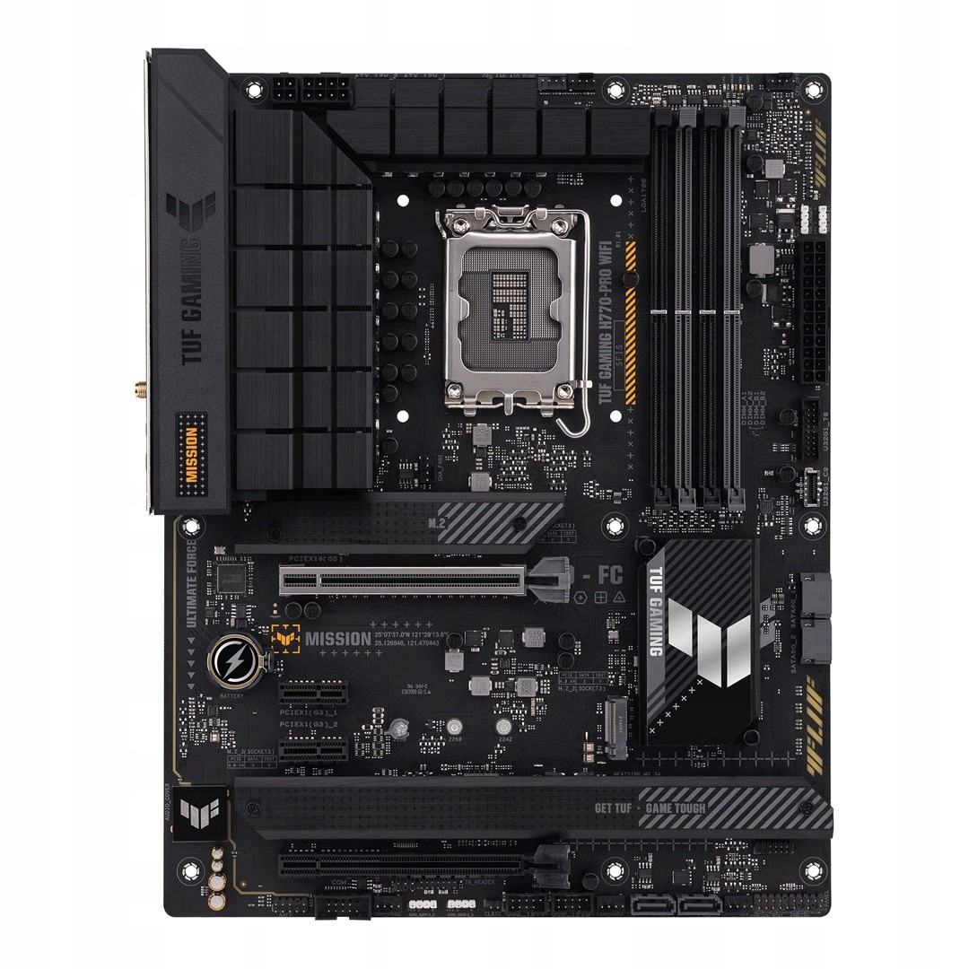 Základná doska ASUS TUF GAMING H770-PRO WIFI, DDR5, ATX, socket Intel 1700